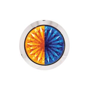 UNITED PACIFIC - UNITED PACIFIC - 39231 - LUZ DOBLE FURY MINI SANDÍA DE 4 LED DE 3/4" CON LENTE TRANSPARENTE (LIQUIDACIÓN/MARCADOR) - LED ÁMBAR Y AZUL - Image 9