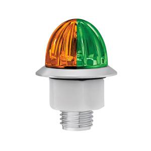UNITED PACIFIC - UNITED PACIFIC - 39232 - LUZ DOBLE FURY MINI SANDÍA DE 4 LED DE 3/4" CON LENTE TRANSPARENTE (LIQUIDACIÓN/MARCADOR) - LED ÁMBAR Y VERDE - Image 5