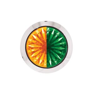 UNITED PACIFIC - UNITED PACIFIC - 39232 - LUZ DOBLE FURY MINI SANDÍA DE 4 LED DE 3/4" CON LENTE TRANSPARENTE (LIQUIDACIÓN/MARCADOR) - LED ÁMBAR Y VERDE - Image 9