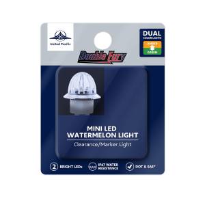 UNITED PACIFIC - UNITED PACIFIC - 39232 - LUZ DOBLE FURY MINI SANDÍA DE 4 LED DE 3/4" CON LENTE TRANSPARENTE (LIQUIDACIÓN/MARCADOR) - LED ÁMBAR Y VERDE - Image 14