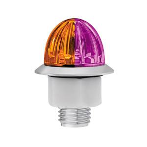 UNITED PACIFIC - UNITED PACIFIC - 39233 - LUZ DOBLE FURY MINI SANDÍA DE 4 LED DE 3/4" CON LENTE TRANSPARENTE (LIQUIDACIÓN/MARCADOR) - LED ÁMBAR Y PÚRPURA - Image 5