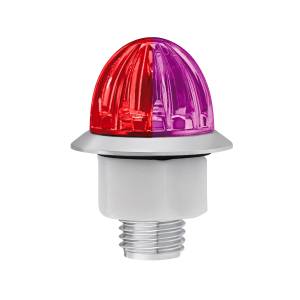 UNITED PACIFIC - UNITED PACIFIC - 39238 - LUZ DOBLE FURY MINI SANDÍA DE 4 LED DE 3/4" CON LENTE TRANSPARENTE (LIQUIDACIÓN/MARCADOR) - LED ROJO Y PÚRPURA - Image 5