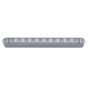 UNITED PACIFIC - UNITED PACIFIC - 39308 - BARRA DE LUCES DE SEÑAL DE GIRO DE 10 LED DE 9" CON BISEL - LED ÁMBAR/LEENTE TRANSPARENTE - Image 2