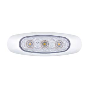 UNITED PACIFIC - UNITED PACIFIC - 39311 - LUZ REFLECTORA DE 5 LED (AUXILIAR/UTILIDAD) CON LUZ DE ZANJA LATERAL - LED ÁMBAR/LENTE TRANSPARENTE (TARJETA) - Image 2