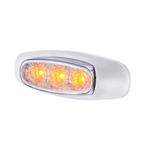 UNITED PACIFIC - UNITED PACIFIC - 39311 - LUZ REFLECTORA DE 5 LED (AUXILIAR/UTILIDAD) CON LUZ DE ZANJA LATERAL - LED ÁMBAR/LENTE TRANSPARENTE (TARJETA) - Image 6
