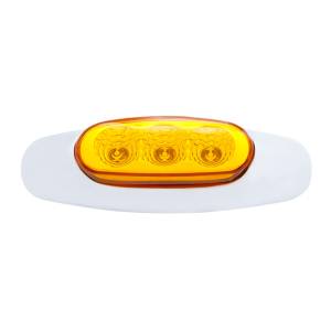 UNITED PACIFIC - UNITED PACIFIC - 39479B - LUZ REFLECTORA DE 3 LED (LIQUIDACIÓN/MARCADOR) - LED ÁMBAR/LENTE ÁMBAR (A GRANEL) - Image 2