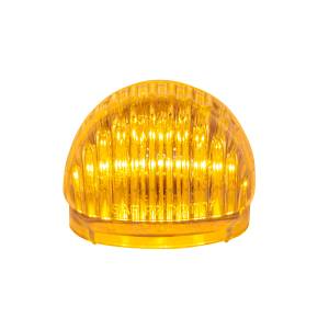 UNITED PACIFIC - UNITED PACIFIC - 39517B - LUZ DE SEÑAL DE GIRO DEL FARO DE GUÍA DE FUNCIÓN DOBLE DE 5 LED - LED ÁMBAR/LENTE ÁMBAR (A GRANEL) - Image 1