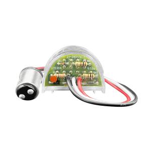 UNITED PACIFIC - UNITED PACIFIC - 39518B - LUZ DE SEÑAL DE GIRO DEL FARO DE GUÍA DE FUNCIÓN DOBLE DE 5 LED - LED ÁMBAR/LENTE TRANSPARENTE (A GRANEL) - Image 6