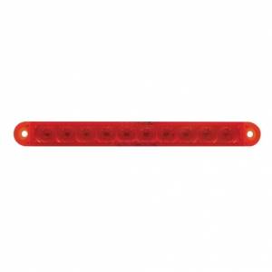 UNITED PACIFIC - UNITED PACIFIC - 39685 - BARRA DE LUCES DE 10 LED DE 6-1/2" SOLAMENTE (PARADA, GIRO Y COLA) - LED ROJO/LENTE ROJA - Image 2