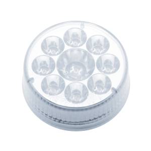 UNITED PACIFIC - UNITED PACIFIC - 39742 - LUZ REFLECTOR PURA REDONDA DE 9 LED DE 2-1/2" (LIQUIDACIÓN/MARCADOR) - LED ROJO/LENTE TRANSPARENTE - Image 2