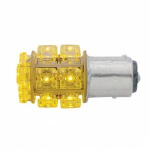 UNITED PACIFIC - 39862 - BOMBILLA TIPO 1157 DE 13 LED DE 360 GRADOS - ÁMBAR