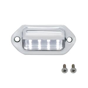 UNITED PACIFIC - UNITED PACIFIC - 39930 - LUZ DE MATRÍCULA/LUZ DE SERVICIOS PÚBLICOS/LUZ DE MATRÍCULA CROMADA DE 4 LED BLANCOS - Image 1