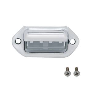 UNITED PACIFIC - UNITED PACIFIC - 39930 - LUZ DE MATRÍCULA/LUZ DE SERVICIOS PÚBLICOS/LUZ DE MATRÍCULA CROMADA DE 4 LED BLANCOS - Image 2
