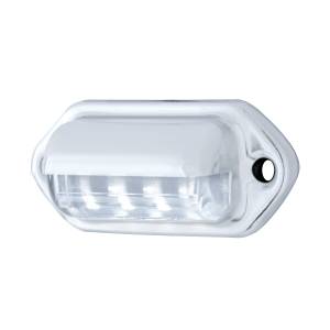 UNITED PACIFIC - UNITED PACIFIC - 39930B - 4 LUZ DE MATRÍCULA/LUZ DE SERVICIOS PÚBLICOS/LUZ DE MATRÍCULA CROMADA LED BLANCO (A GRANEL) - Image 3