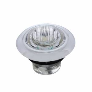 UNITED PACIFIC - UNITED PACIFIC - 39934 - MINI LUZ DE 3 LED DE 3/4" CON BISEL (LIQUIDACIÓN/MARCADOR) - LED ÁMBAR/LENTE TRANSPARENTE - Image 3