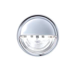 UNITED PACIFIC - 39995B - LUZ DE MATRÍCULA REDONDA DE 4 LED - LED BLANCO (A GRANEL)
