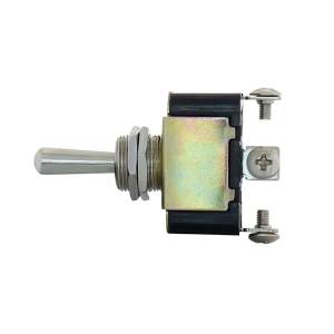 UNITED PACIFIC - UNITED PACIFIC - 40002 - INTERRUPTOR DE PALANCA DE METAL DE 3 PINES, 10 AMP - 12 V CC ON-OFF-ON CON 3 TERMINALES DE TORNILLO - Image 1