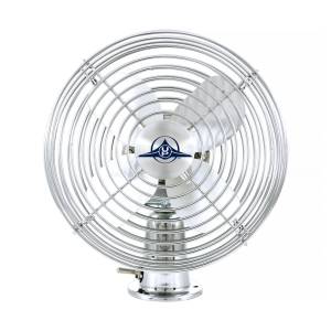 UNITED PACIFIC - 40848 - VENTILADOR CROMADO DE 6" PARA TRABAJO PESADO - 12V