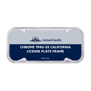 UNITED PACIFIC - 50089 - MARCO DE MATRÍCULA CALIFORNIA 1940-55 CROMADO