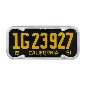 UNITED PACIFIC - UNITED PACIFIC - 50089 - MARCO DE MATRÍCULA CALIFORNIA 1940-55 CROMADO - Image 3