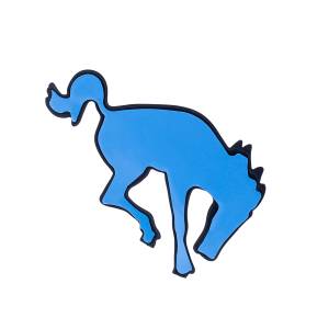 UNITED PACIFIC - UNITED PACIFIC - 50131 - EMBLEMA DE PLÁSTICO CABALLO BUCKING - NEGRO MATE - Image 4