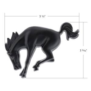 UNITED PACIFIC - UNITED PACIFIC - 50131 - EMBLEMA DE PLÁSTICO CABALLO BUCKING - NEGRO MATE - Image 6
