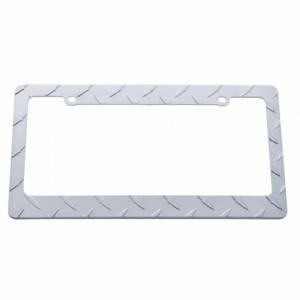 UNITED PACIFIC - UNITED PACIFIC - 50135 - MARCO DE MATRÍCULA DIAMOND PLATE - CROMADO - Image 2
