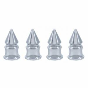 UNITED PACIFIC - UNITED PACIFIC - 70038 - TAPONES DE VÁLVULA CROMADOS (PACK DE 4) - Image 1