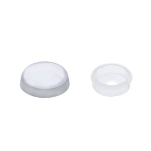 UNITED PACIFIC - 70088-1 - TAPA DE TORNILLOS A PRESIÓN DE PLÁSTICO CROMADO PARA TORNILLOS N.° 10 Y N.° 12 (A GRANEL)