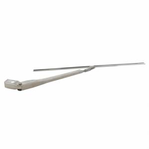 UNITED PACIFIC - 70127 - BRAZO DE LIMPIADOR TIPO ENCHUFE DE ACERO INOXIDABLE DE 11" CON JUEGO DE ESCOBILLAS DE LIMPIADOR DE 7,5"