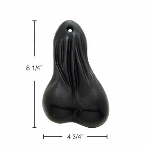 UNITED PACIFIC - UNITED PACIFIC - 70145 - BOLAS DE GOMA PARA COLGAR BAJO, GRANDES, DE 8-1/4" DE ALTO - NEGRO - Image 3