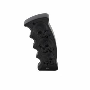 UNITED PACIFIC - UNITED PACIFIC - 70657 - POMO DE CAMBIO DE MARCHAS CON MANGO DE PISTOLA SKULLS - NEGRO - Image 3