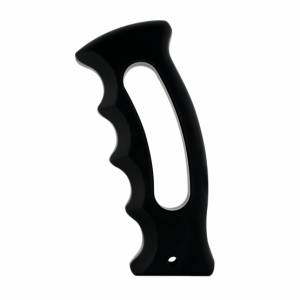 UNITED PACIFIC - 70673 - POMO DE CAMBIO DE ENGRANAJES CON MANGO DE PISTOLA ESTILO RANURA - NEGRO