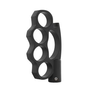 UNITED PACIFIC - 70690 - POMO DE CAMBIO DE ENGRANAJES ESTILO KNUCKLE - NEGRO BRILLANTE