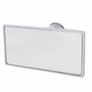 UNITED PACIFIC - UNITED PACIFIC - 70801 - ESPEJO RETROVISOR INTERIOR RECTANGULAR DE ALUMINIO CROMADO CON SOPORTE PARA PEGAMENTO - Image 3