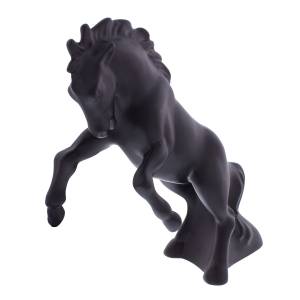UNITED PACIFIC - 72048 - ORNAMENTO DE CAPUCHA DE SEMENTAL DE LUCHA FUNDIDO A PRESIÓN - NEGRO MATE