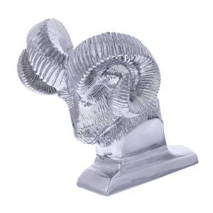 UNITED PACIFIC - 72051 - ORNAMENTO DE CAPUCHA BIGHORN FUNDIDO A PRESIÓN - CROMADO