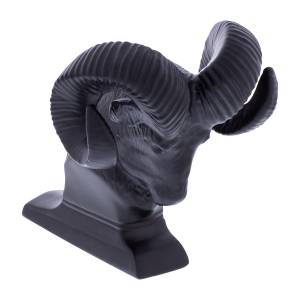 UNITED PACIFIC - UNITED PACIFIC - 72052 - ORNAMENTO DE CAPUCHA BIGHORN FUNDIDO A PRESIÓN - NEGRO MATE - Image 3