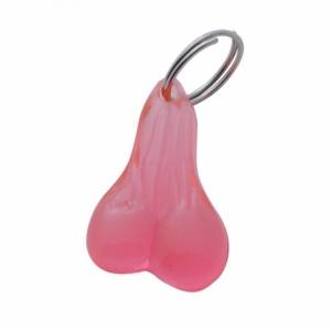 UNITED PACIFIC - 78008 - LLAVERO NOVEDAD DE BOLAS PEQUEÑAS DE PLÁSTICO PARA COLGAR BAJO DE 2-1/2" - ROSA