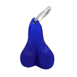 UNITED PACIFIC - 78012 - LLAVERO NOVEDAD DE BOLAS PEQUEÑAS DE PLÁSTICO PARA COLGAR BAJO DE 2-1/2" - AZUL
