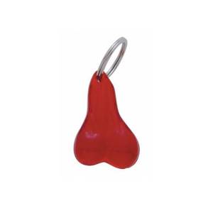 UNITED PACIFIC - 78013B - LLAVERO NOVEDAD DE BOLAS PEQUEÑAS DE PLÁSTICO PARA COLGAR BAJO DE 2-1/2" - ROJO (A GRANEL)