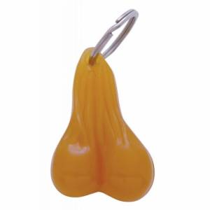 UNITED PACIFIC - 78014B - LLAVERO NOVEDAD DE BOLAS PEQUEÑAS DE PLÁSTICO PARA COLGAR BAJO DE 2-1/2" - TAN (A GRANEL)