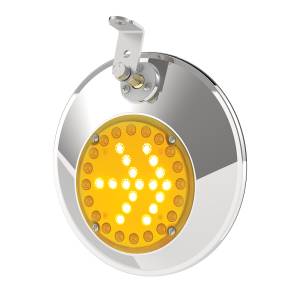 UNITED PACIFIC - UNITED PACIFIC - 86503 - ESPEJO CONVEXO DE ACERO INOXIDABLE 430 DE 8-1/2" CON LED - CONDUCTOR - Image 5