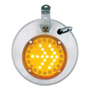 UNITED PACIFIC - UNITED PACIFIC - 86505 - ESPEJO TÉRMICO CONVEXO DE ACERO INOXIDABLE 430 DE 8-1/2" CON LED - CONDUCTOR - Image 2