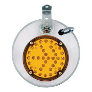UNITED PACIFIC - UNITED PACIFIC - 86505 - ESPEJO TÉRMICO CONVEXO DE ACERO INOXIDABLE 430 DE 8-1/2" CON LED - CONDUCTOR - Image 4