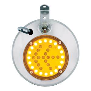 UNITED PACIFIC - UNITED PACIFIC - 86506 - ESPEJO TÉRMICO CONVEXO DE ACERO INOXIDABLE 430 DE 8-1/2" CON LED - PASAJERO - Image 3