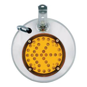 UNITED PACIFIC - UNITED PACIFIC - 86506 - ESPEJO TÉRMICO CONVEXO DE ACERO INOXIDABLE 430 DE 8-1/2" CON LED - PASAJERO - Image 4