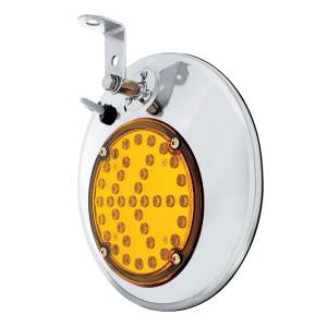 UNITED PACIFIC - UNITED PACIFIC - 86506 - ESPEJO TÉRMICO CONVEXO DE ACERO INOXIDABLE 430 DE 8-1/2" CON LED - PASAJERO - Image 5