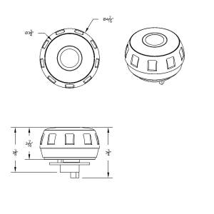 UNITED PACIFIC - UNITED PACIFIC - 88259 - KIT DE BOTÓN DE BOCINA Y BUJE DE VOLANTE CROMADO PARA PETERBILT (2006+) Y KENWORTH (2003+) - Image 22