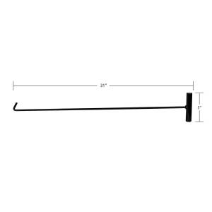 UNITED PACIFIC - UNITED PACIFIC - 90110 - EXTRACTOR NEGRO DE PASADOR DE QUINTA RUEDA DE 31" DE LARGO, GANCHO EN J (CADA UNO) - Image 4